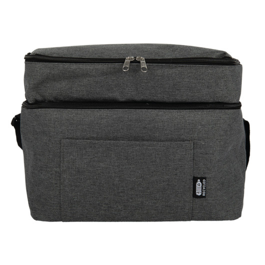 Custom Branded rPET Duo Cooler Bags Grey